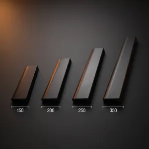 ידית רוחבת Arbel-B 150–350 מ״מ שחורה